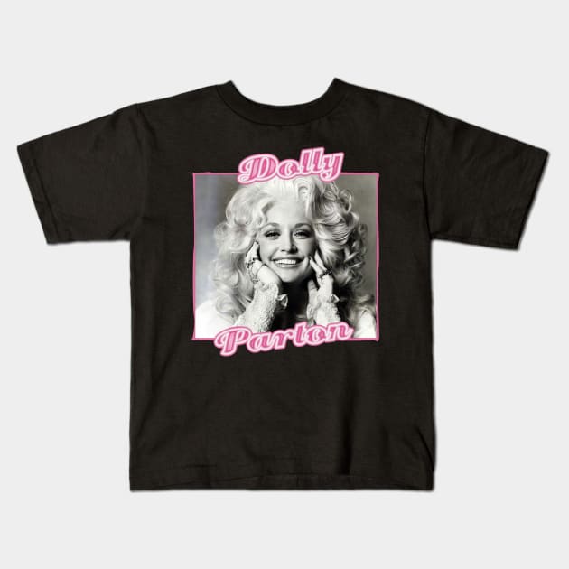 legendary dolly parton Kids T-Shirt by CLOSE THE DOOR PODCAST